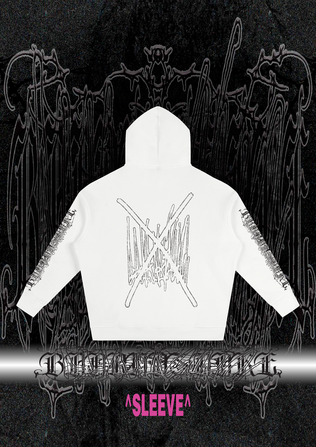 SKULL HOODIE (2 colors)