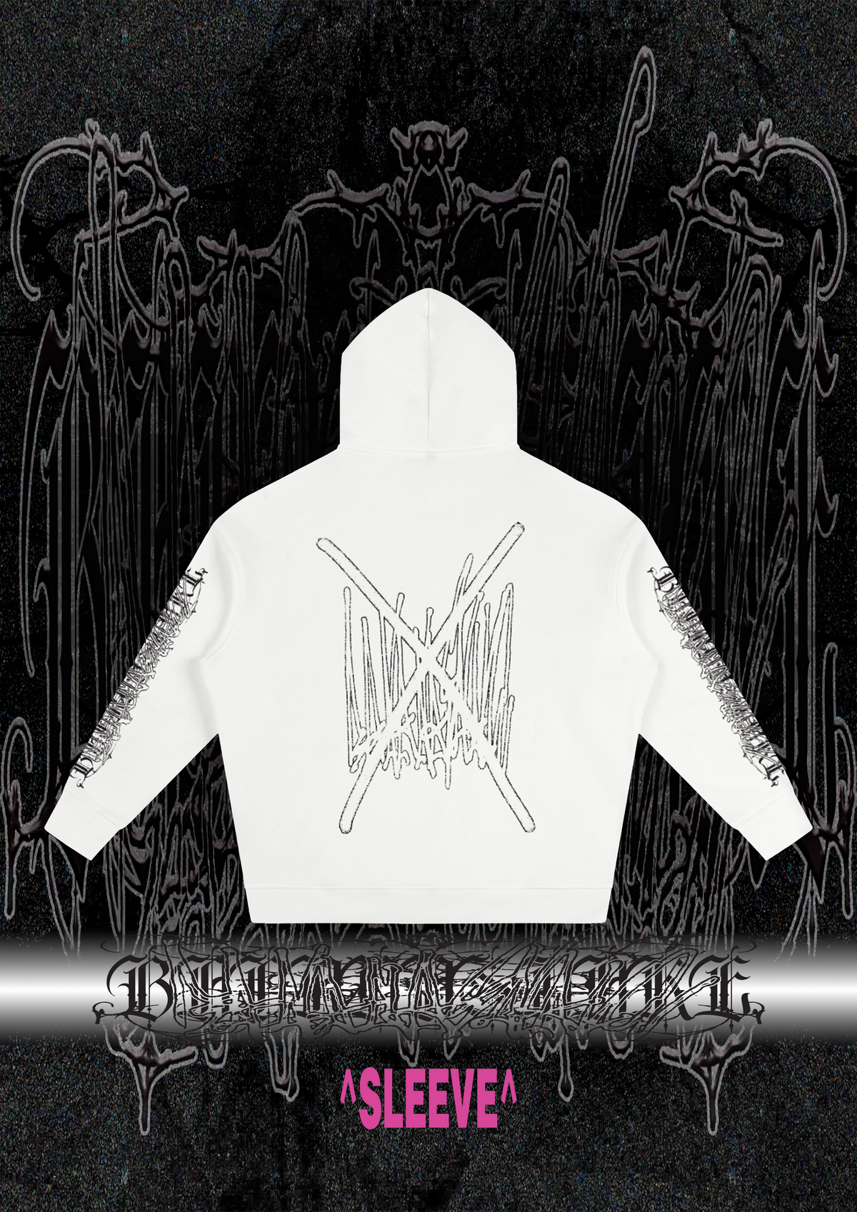 SKULL HOODIE (2 colors)